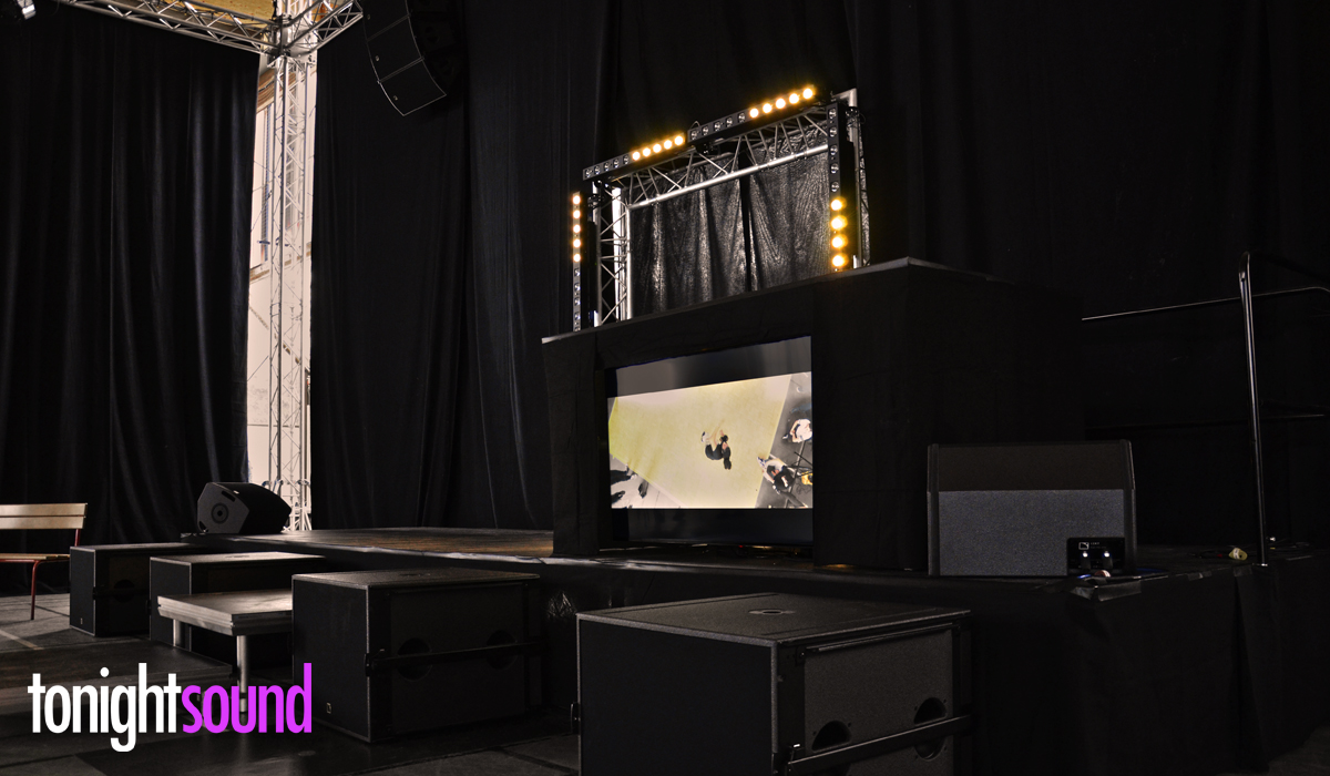 Sonorisation Battle UCP ARENA 2016 avec Marvin Gofin et Noonanji location L Acoustics ARCS WIFO