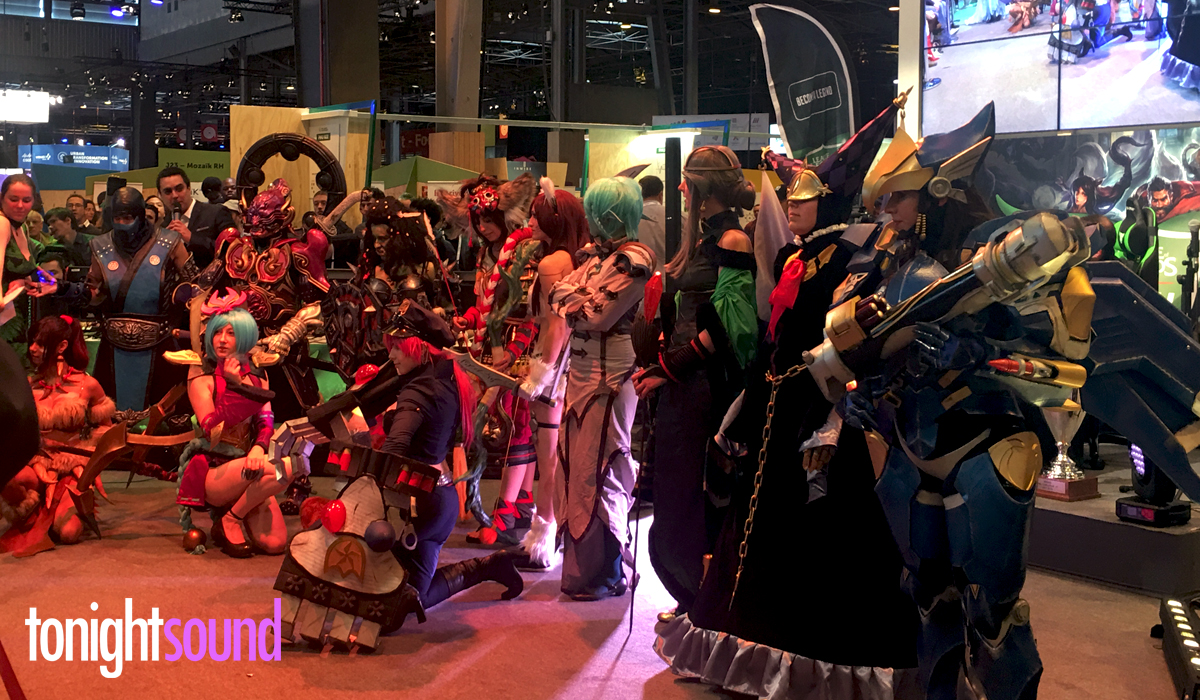 Salon VivaTech : éclairage du tournoi League Of Legends PMU challenge par tonightsound