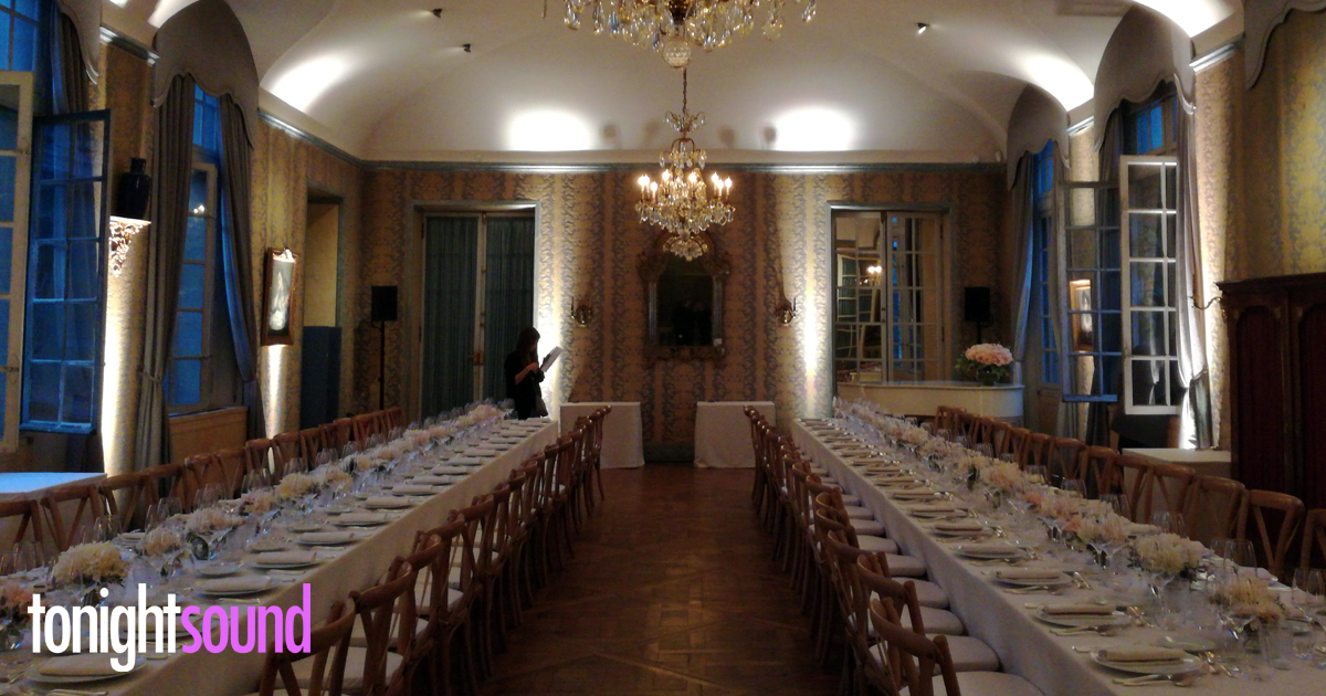 Mise en lumière diner au Musée Carnavalet pour Chloé