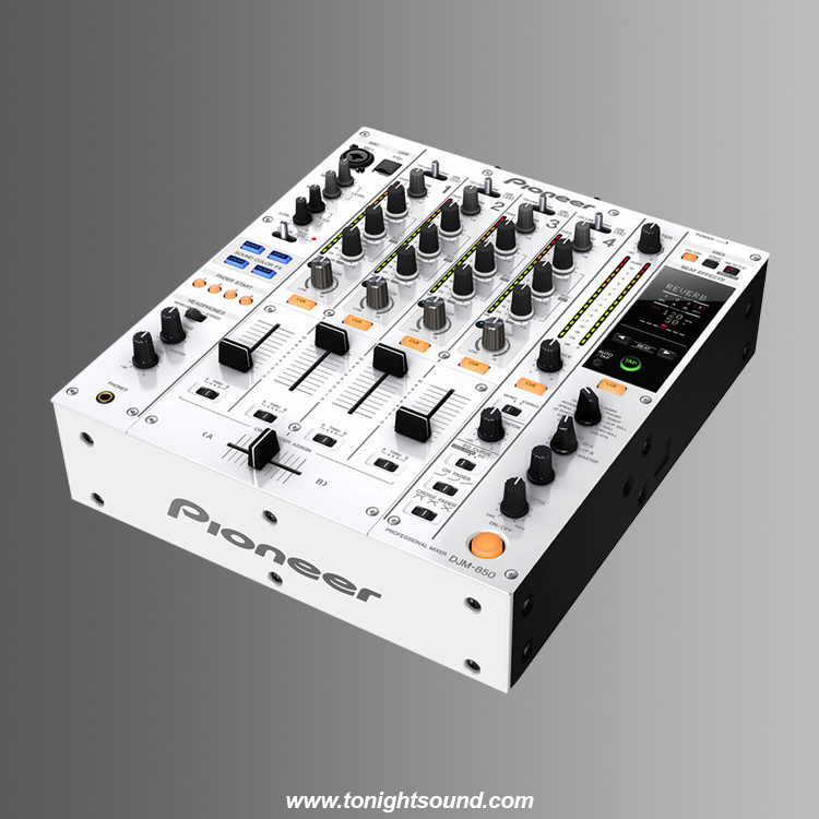 Location Pioneer DJM-850 White table de mixage pioneer DJM blanche