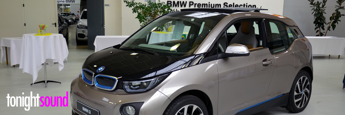 Sonorisation lancement BMW i3 véhicule électrique