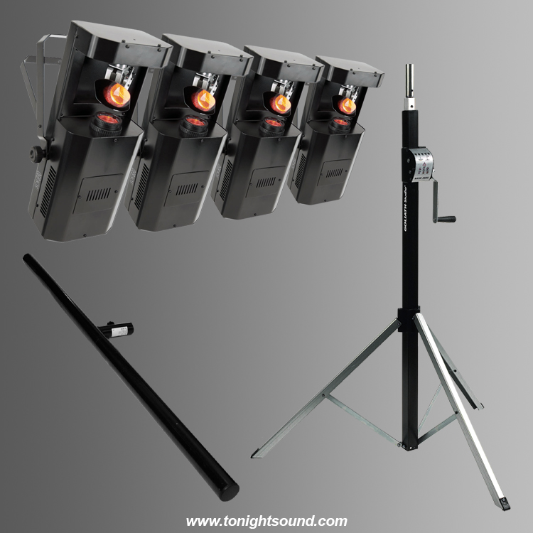 Location éclairage soirée 250 Watts lumière disco pack