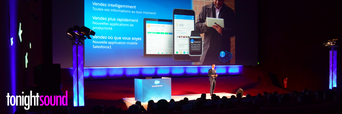 Sonorisation du séminaire Salesforce Essentials Lyon gaumont pathé vaise