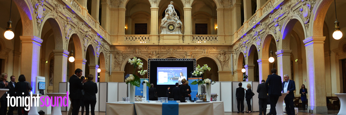 Salesforce Excellence Lyon 2016 prestation technique audio visuelle par Tonightsound