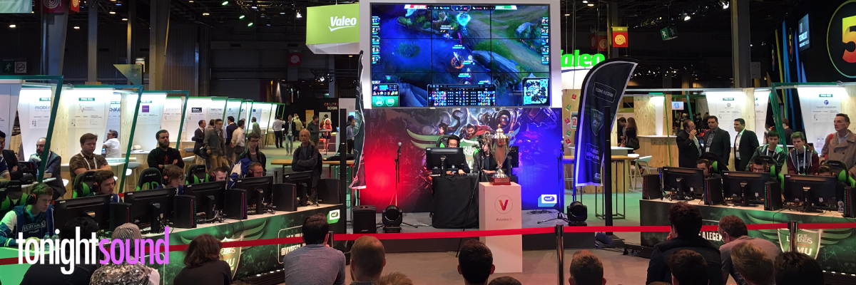 Salon VivaTech : éclairage du tournoi League Of Legends PMU Challenge