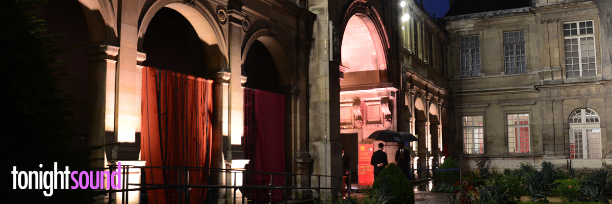 Mise en lumière du Musée Carnavalet pour Chloé Fashion Week 2016 location eclairage architecturale