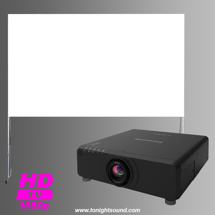 Location vidéoprojecteur 7000 lumens Full HD + écran Stumpfl 16 9